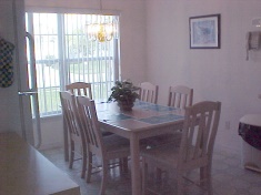 The Nook with table and six chairs