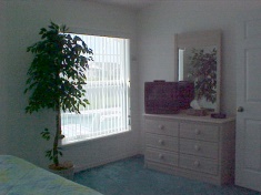 One of the windows, drawers and cable TV