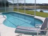 3 bedroom villa in Florida near Disney with private swimming pool, facing south, overlooking a lake